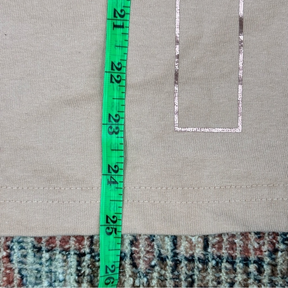 Good American Size 2 Pink T-shirt Rose Gold Medium Med NWT - Picture 8 of 9